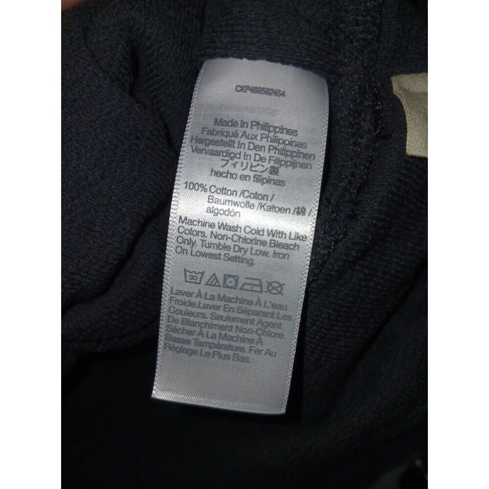 MADEWELL Women's Crop Tank Top Large Black Cutout Knot-Front Cotton‎ NJ776 Sp23 - Picture 4 of 8